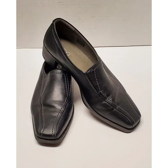 Ecco Womens Loafer Pump Navy Blue Size 7.5 - Picture 4 of 6